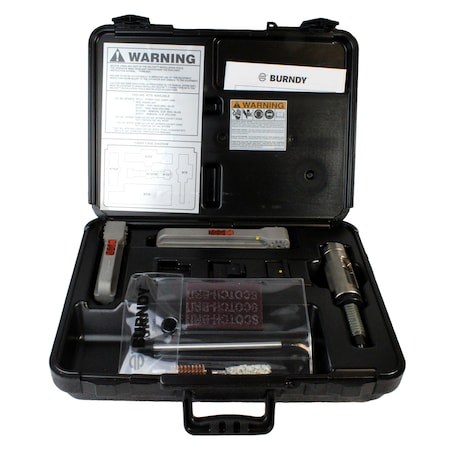 Burndy Wejtap Installation Tool Kit, Wire lug crimping tool WTRBYK